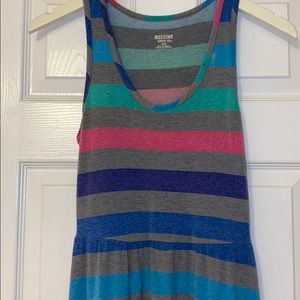 Colorful High-Low Dress